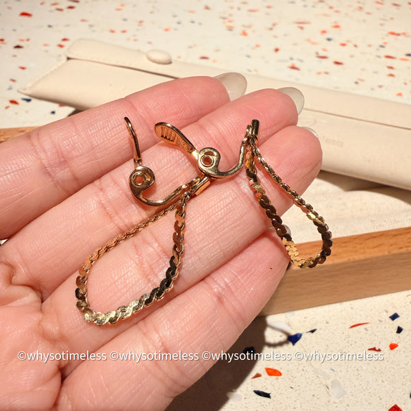 Vintage Monet 1980’s Shinning Ear Clips