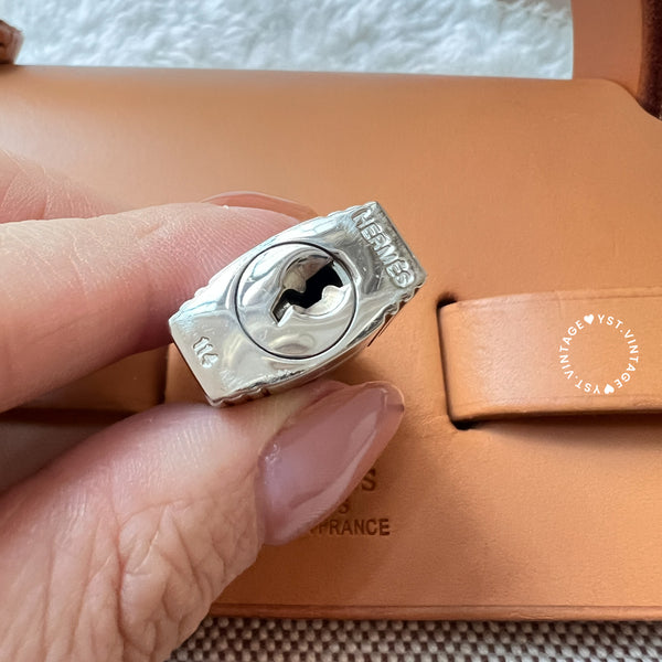 Vintage Hermès 2003 Herbag Ado Backpack PM - Beige
