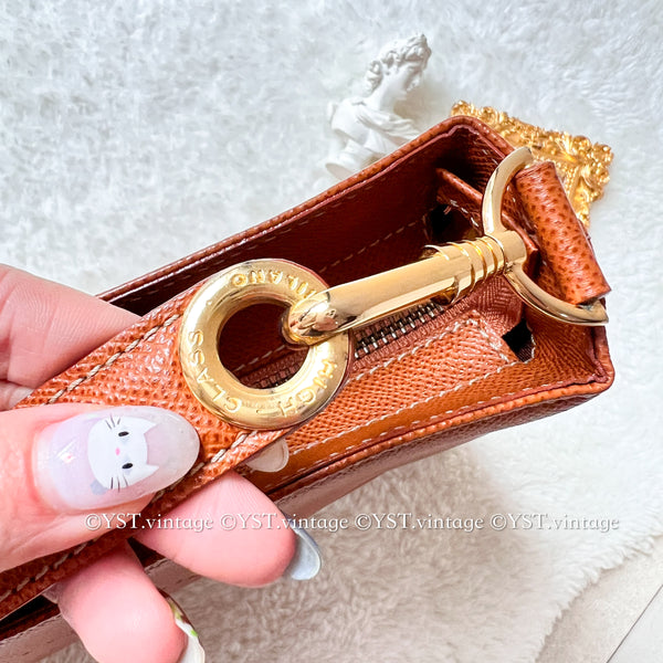 【Auction 7 April】Vintage High-Class Videpoches Bag - Golden Brown
