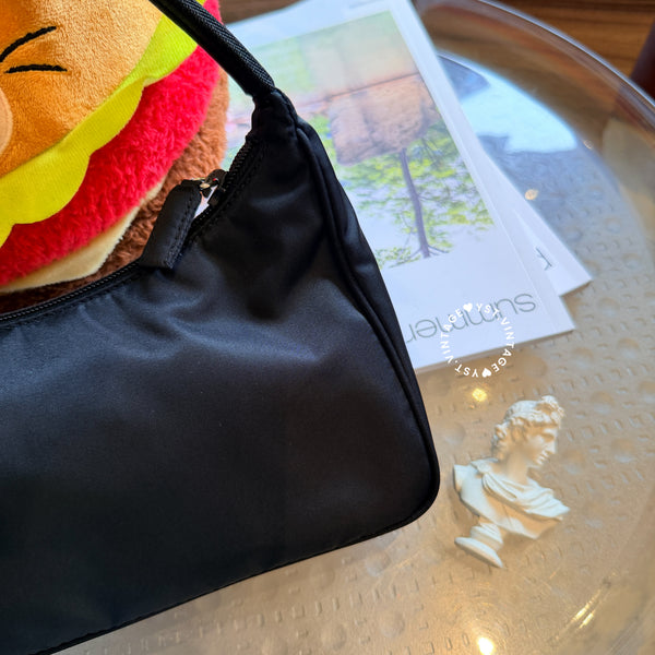 Vintage Prada Hobo Bag - Black 007