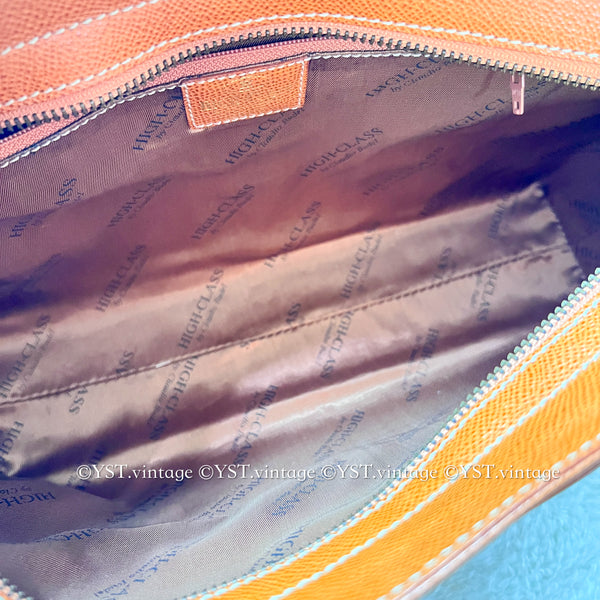 【Auction 7 April】Vintage High-Class Videpoches Bag - Golden Brown