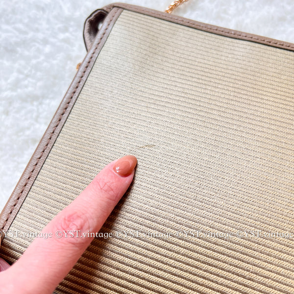 Vintage YSL Clutch 002 - Beige