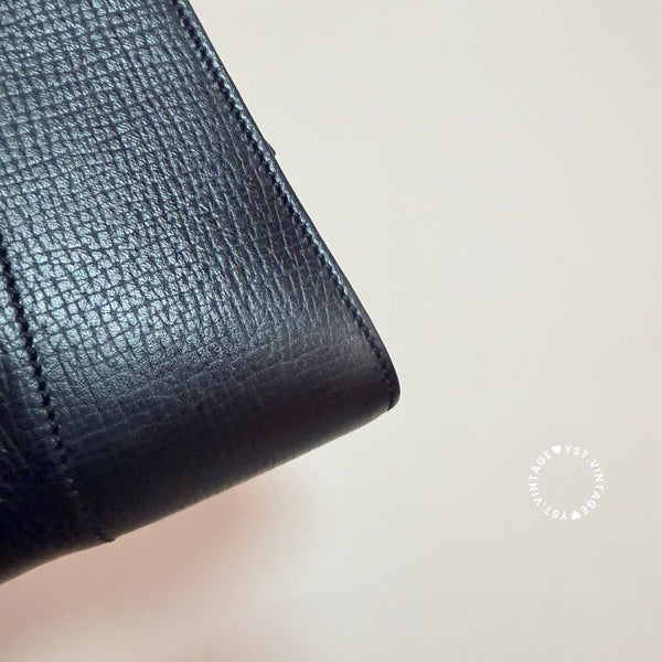Vintage Loewe Croissant Shoulder Bag - Black