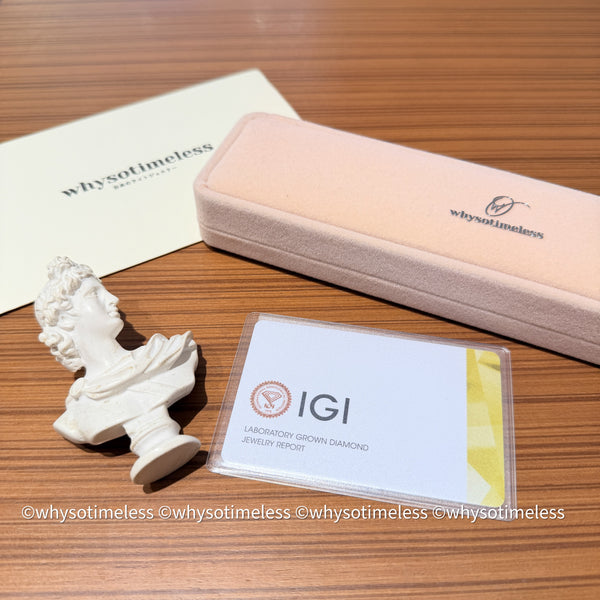 【Pre-order】3.0ct/ 5.0ct Lab Grown Diamond Tennis Bracelet - 10KWG