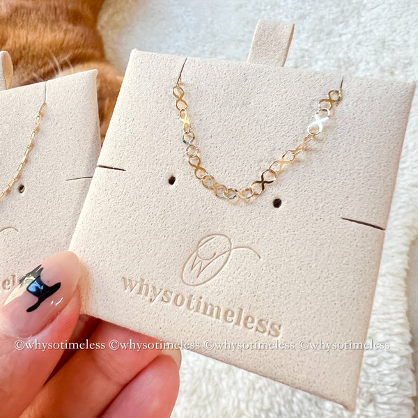 Japanese 10K/18KYG Necklace - Marie / Joséphine