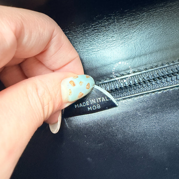 Vintage CELINE Planet Clutch - Black