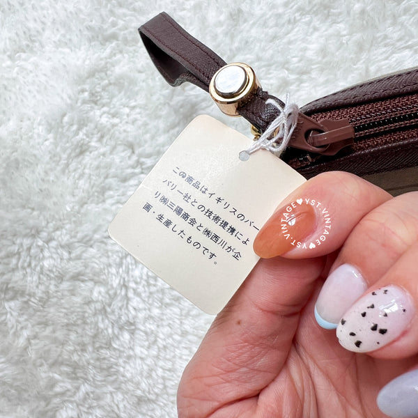 Vintage Burberrys Mini Makeup Bag