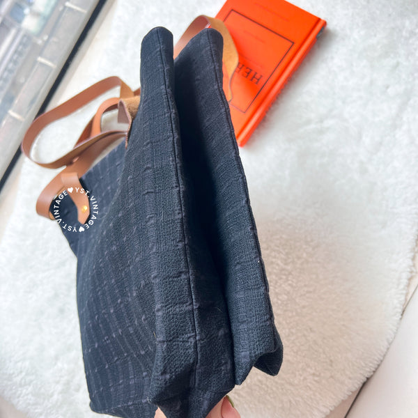 【HKD1 Auction】 Vintage Hermès Ahmedabad Cabas II Poche - Navy