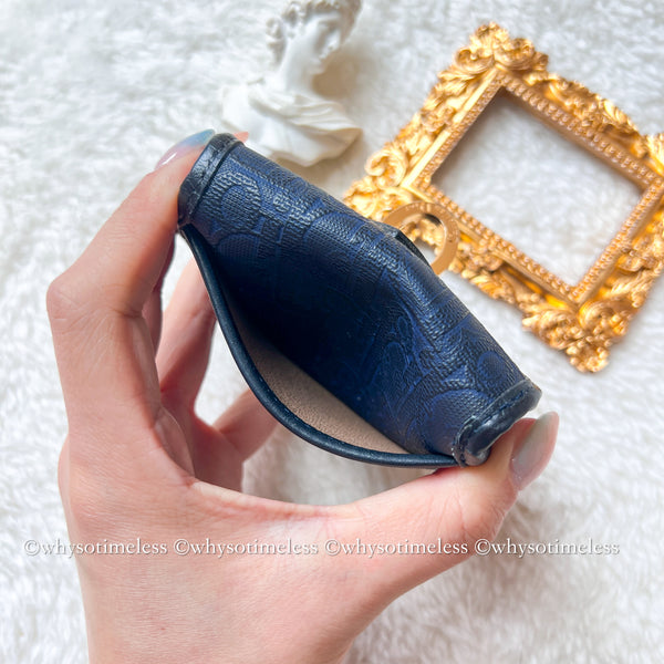 Vintage Dior Coins Bag - Navy