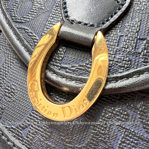Vintage Dior Coins Bag - Navy