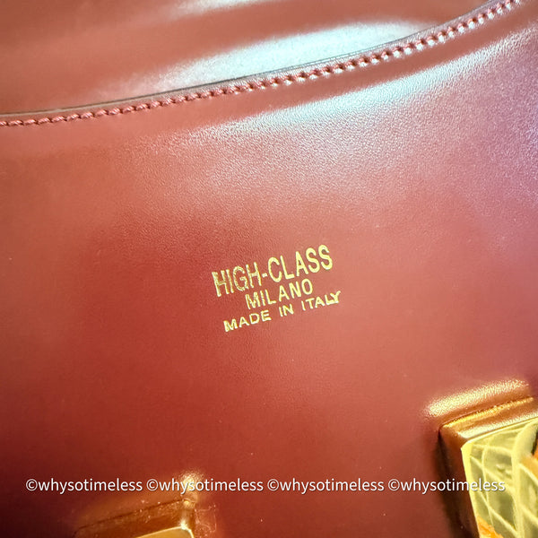 Vintage High-Class Constance - Burgundy*Gold