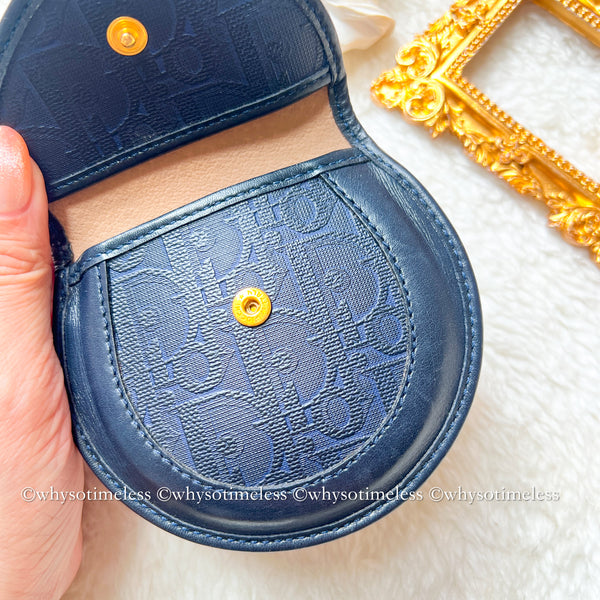 Vintage Dior Coins Bag - Navy