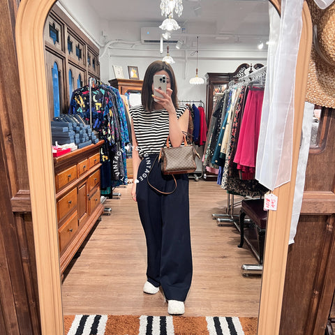 Vintage CELINE 1994s Macadam Mini Boston 002