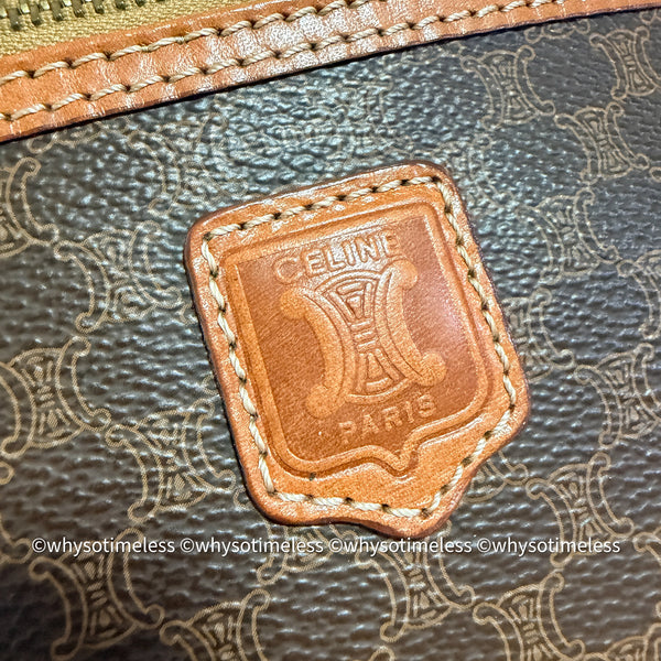 Vintage CELINE Macadam Vanity Bag 039 - Brown