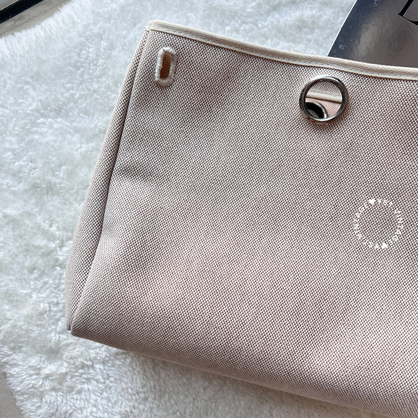 Vintage Hermès 2003 Herbag Ado Backpack PM - Beige
