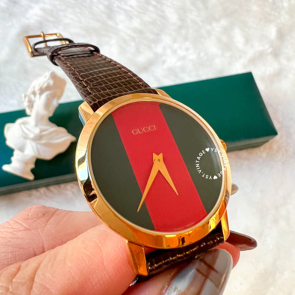 Vintage Gucci Shelly Line Watch