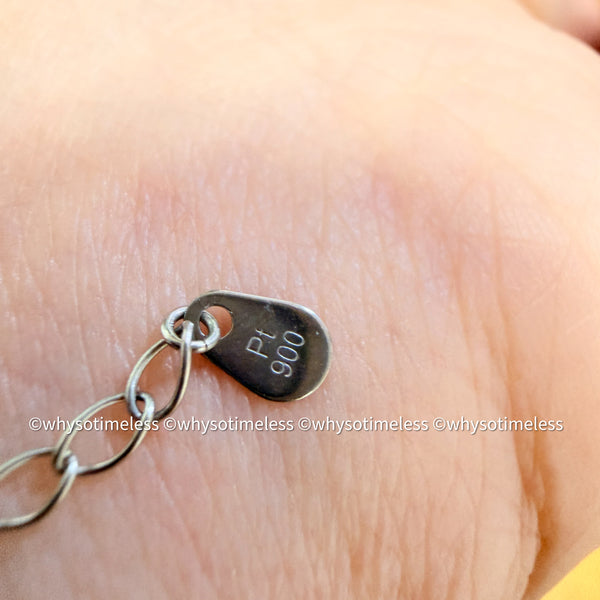 【Pre-order】1.0ct Natural Diamond Tennis Bracelet - 18KYG/ PT