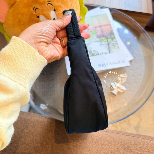 Vintage Prada Hobo Bag - Black 007