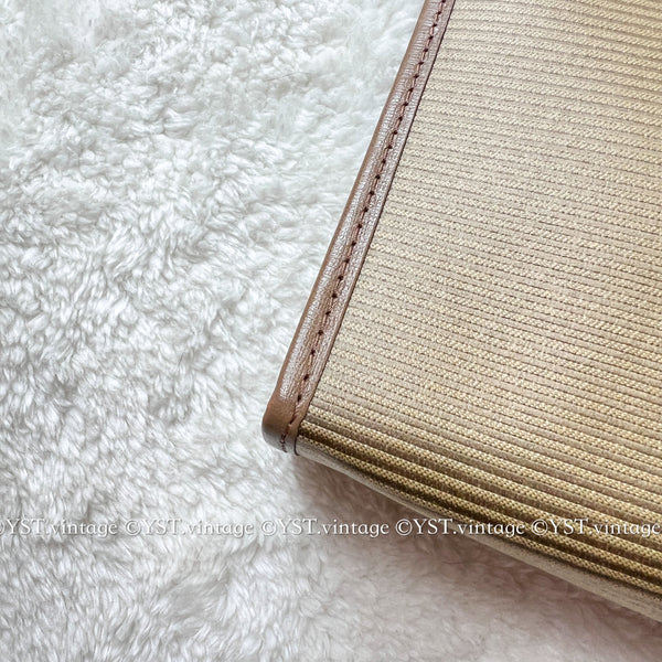 Vintage YSL Clutch 002 - Beige