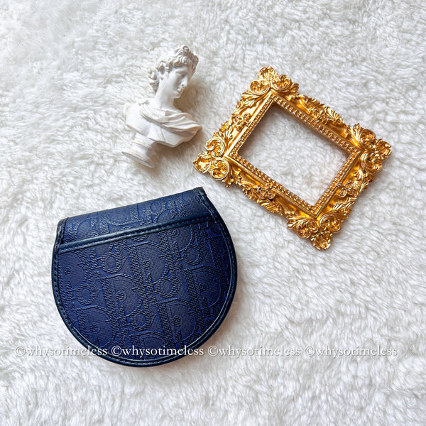 Vintage Dior Coins Bag - Navy
