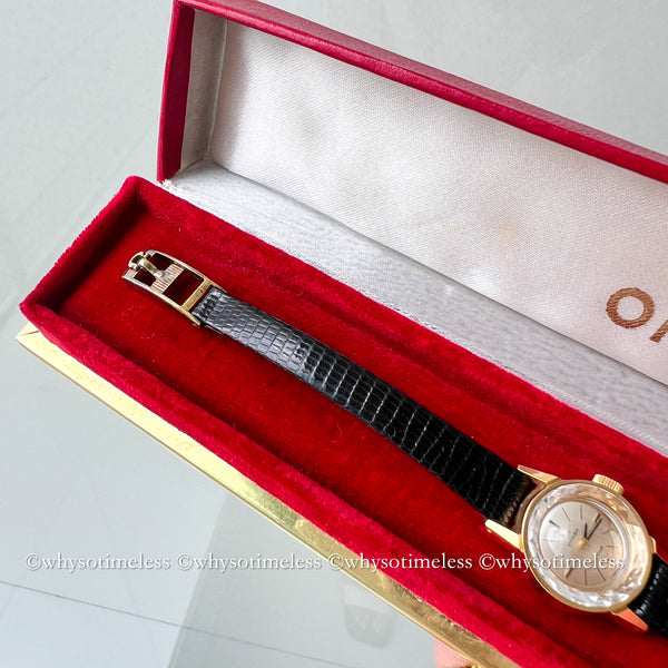 Vintage Omega Kaleidoscope 1970's Lady De Ville Manual Watch