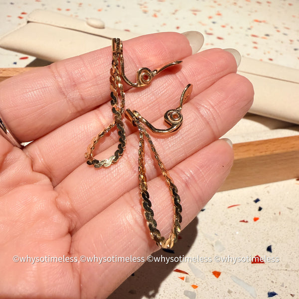 Vintage Monet 1980’s Shinning Ear Clips