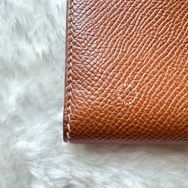 Vintage Hermès Bearn Long Wallet - Camel Epsom