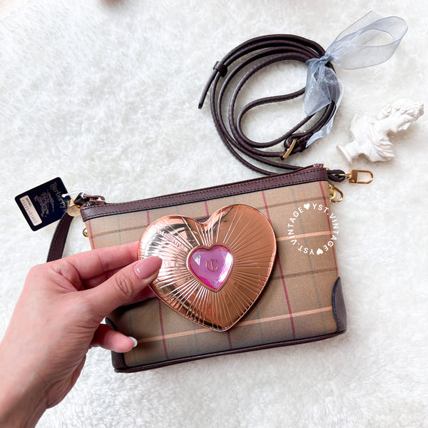 Vintage Burberrys Mini Makeup Bag