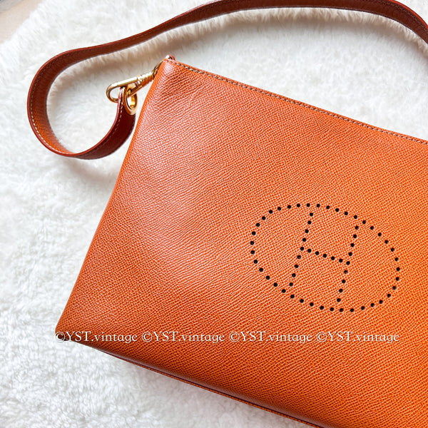 【Auction 7 April】Vintage High-Class Videpoches Bag - Golden Brown