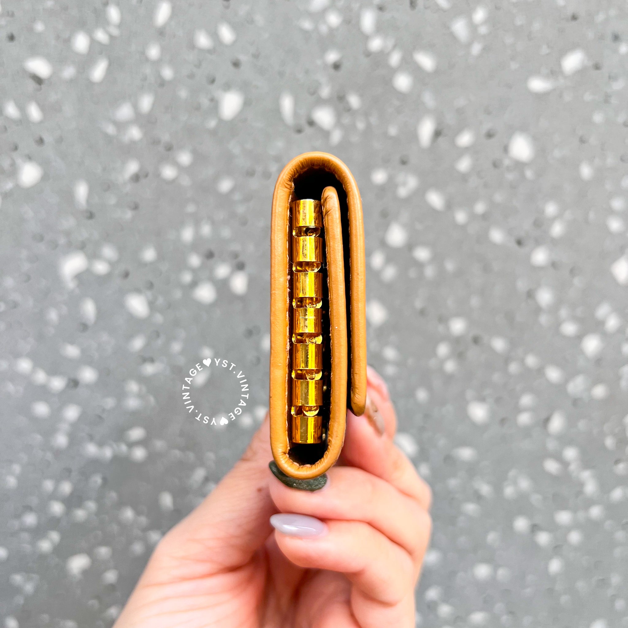 Vintage CELINE Macadam Key Case (6 Key Rings) - Brown – YST