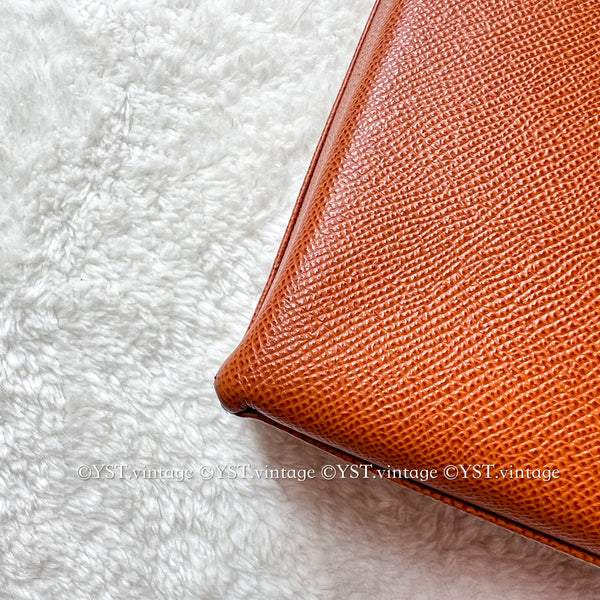 【Auction 7 April】Vintage High-Class Videpoches Bag - Golden Brown