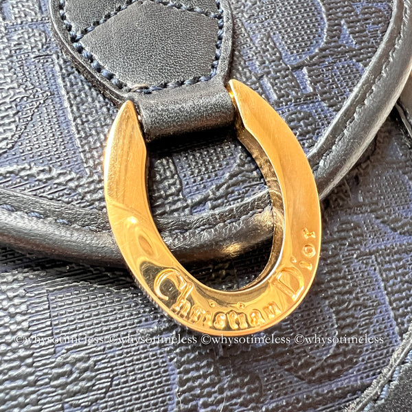 Vintage Dior Coins Bag - Navy