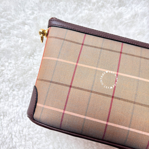 Vintage Burberrys Mini Makeup Bag