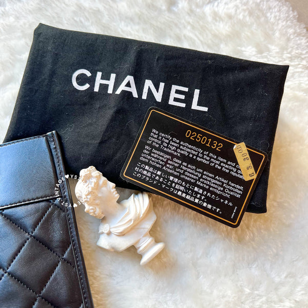 Vintage Chanel 2-Way Bag - Black 005