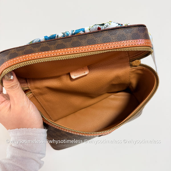 Vintage CELINE Macadam Vanity Bag 039 - Brown