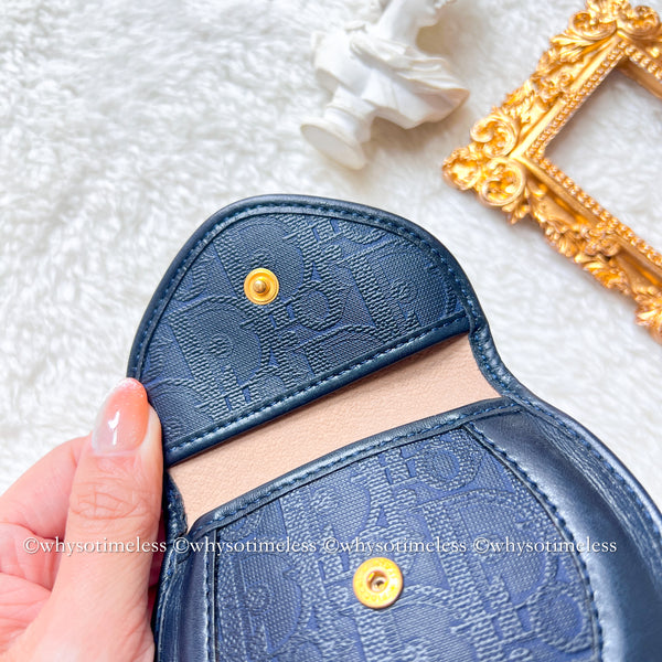 Vintage Dior Coins Bag - Navy