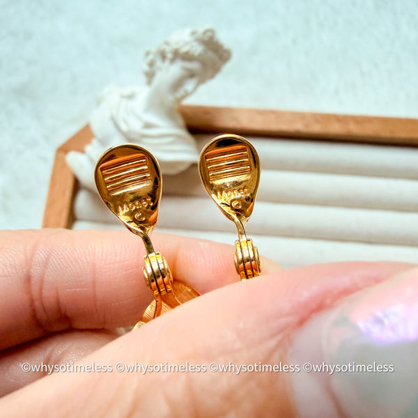 Vintage Monet 1980’s Angel Wings Ear Clips