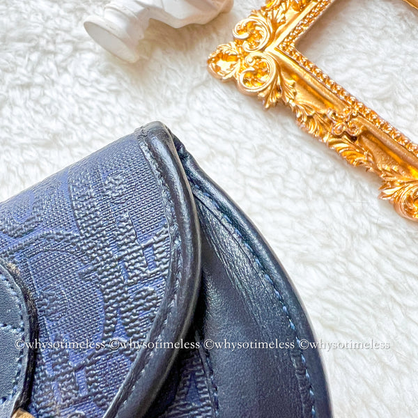 Vintage Dior Coins Bag - Navy