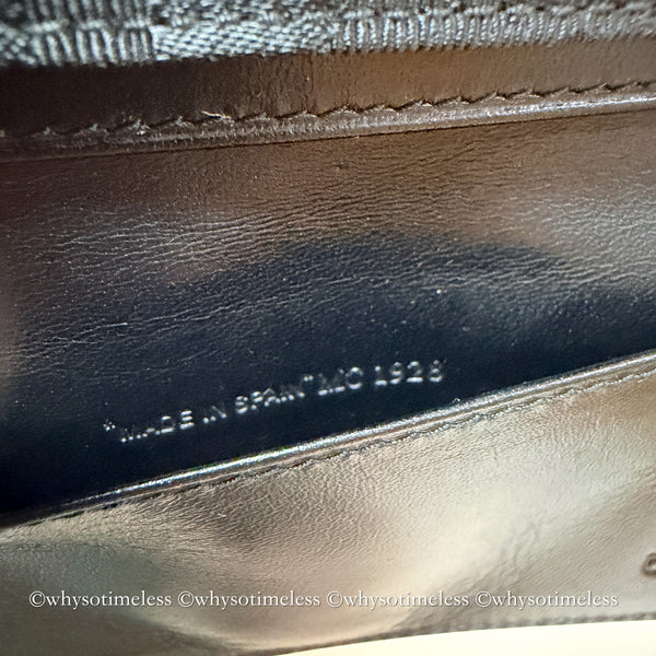 Vintage Dior Trotter Key Case - Black