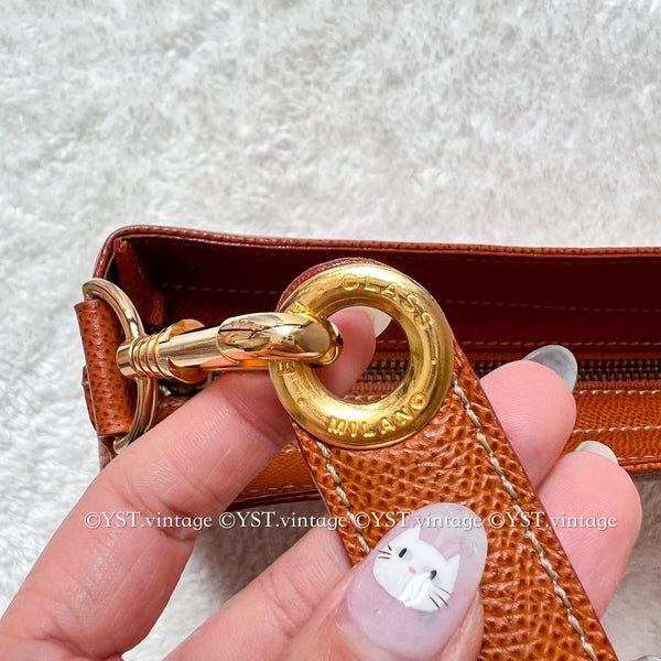 【Auction 7 April】Vintage High-Class Videpoches Bag - Golden Brown