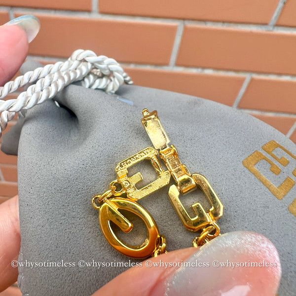Vintage Givenchy 24KGP Bracelet