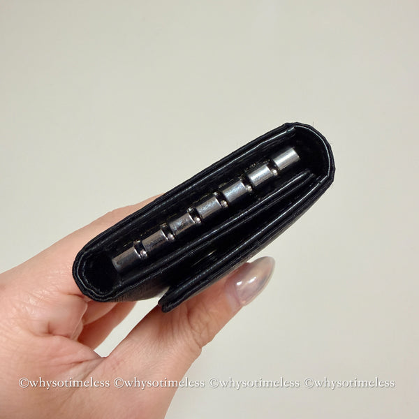Vintage Dior Trotter Key Case - Black