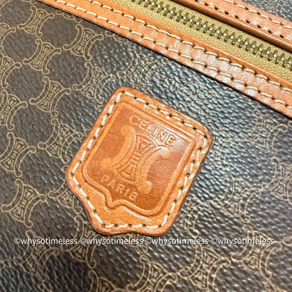 Vintage CELINE Macadam Vanity Bag 039 - Brown