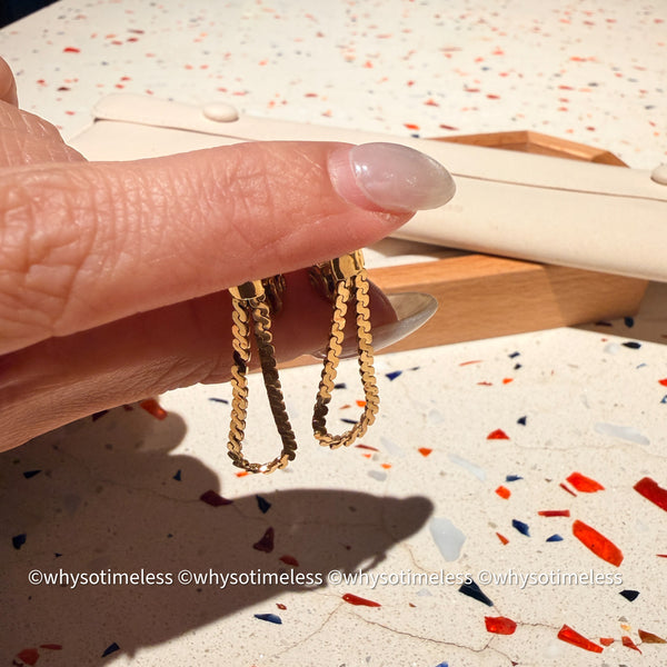 Vintage Monet 1980’s Shinning Ear Clips