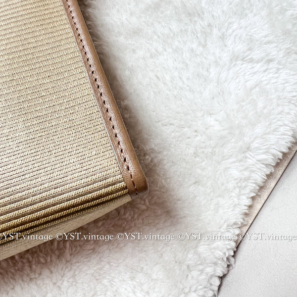 Vintage YSL Clutch 002 - Beige