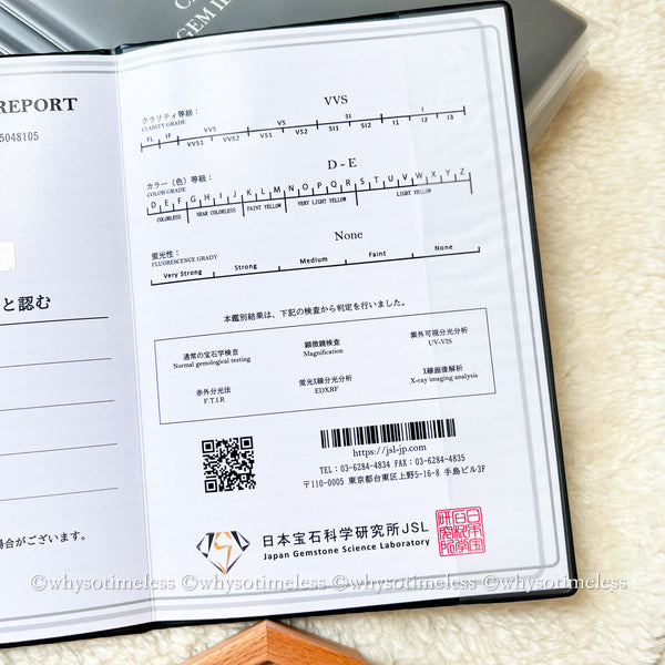 【Pre-order】Brillante Lab Grown Diamond 18KWG Earrings (2.0ct/ 1.0ct)