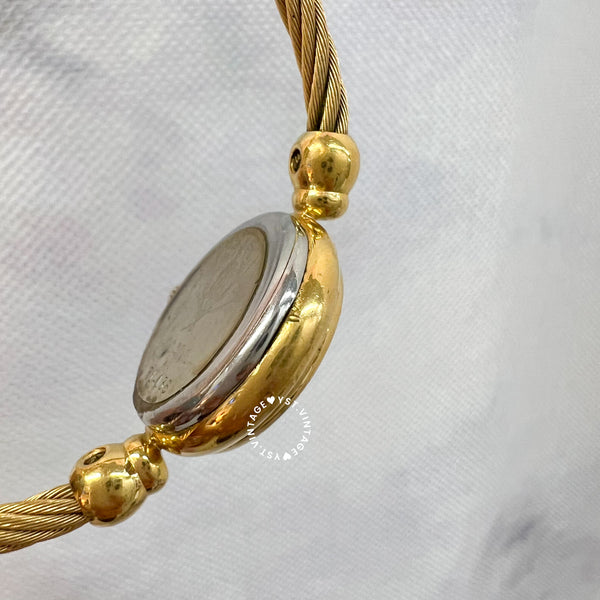 Vintage Gucci Gold Bracelet Watch