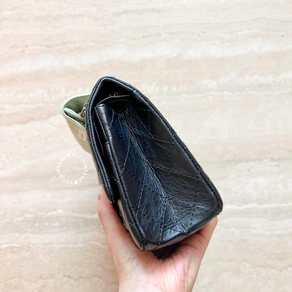 Vintage Chanel Small 2.55 Handbag - Black*Sliver