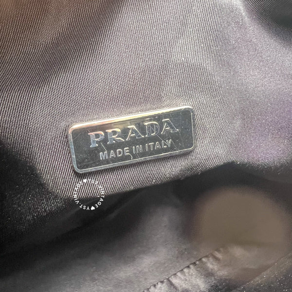 Vintage Prada Hobo Bag - Black 005