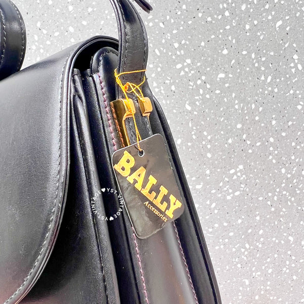 Vintage Bally 3-way Shoulder Bag - Black